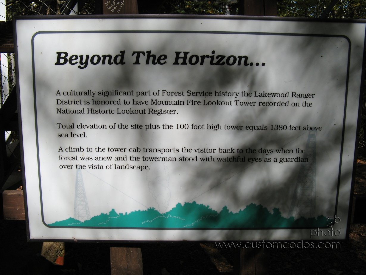 MountainWIFireTowerInfo