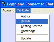 yahelite's start menu's  options